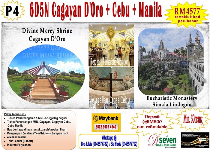 Package 4 6D5N - Cagayan D'Oro + Manila