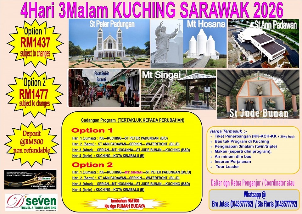 4D3N kuching sarawak 2026