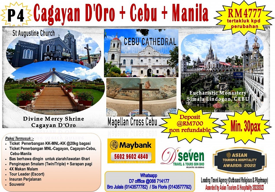 Package 4 6D5N - Cagayan D'Oro + Manila
