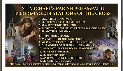 14 station of the cross st Michael Penampang